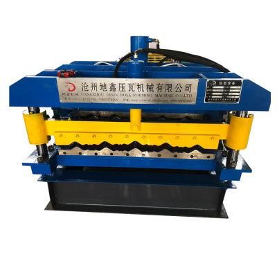 Dixin Roof Tile Sheet Roof Rolling Forming Machine/Glazed Style Roof Machine/Glazed Tile Sheet Making Machine