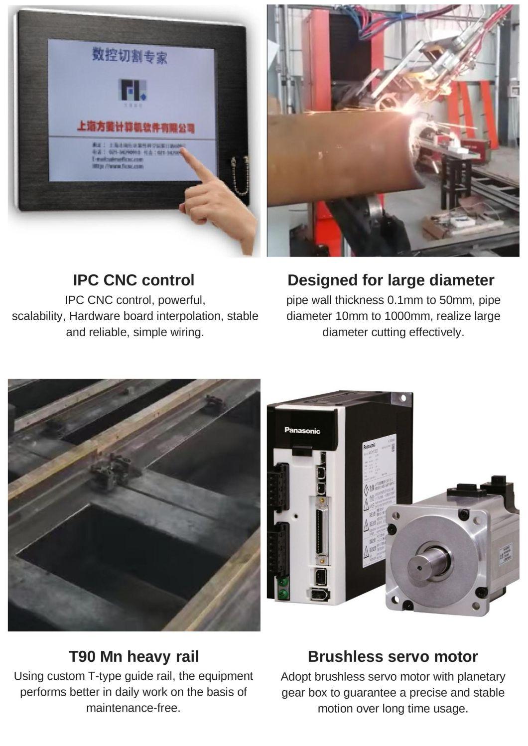 5 Axis CNC Plasma Oxy-Fuel Pipe Cutting Machine