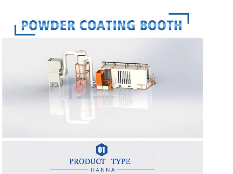 High Recovery Rate Powder Coating Booth