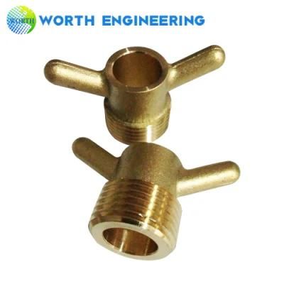 Custom Made Stainless Steel Carbon Steel Lost Wax Investment Casting with Machining Brass Collar Nut