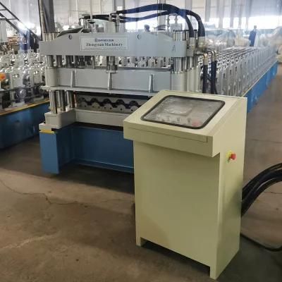 Aluminum Coils Glazed Roofing Metrocopo Tile Roll Forming Machine for Nigeria Market with CE and ISO 9001 Quality Certificate