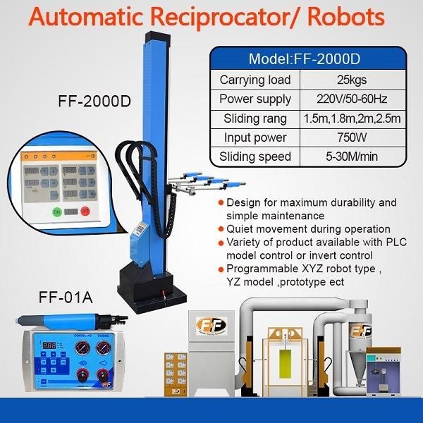 Automatic Powder Coating Spray Gun Mover