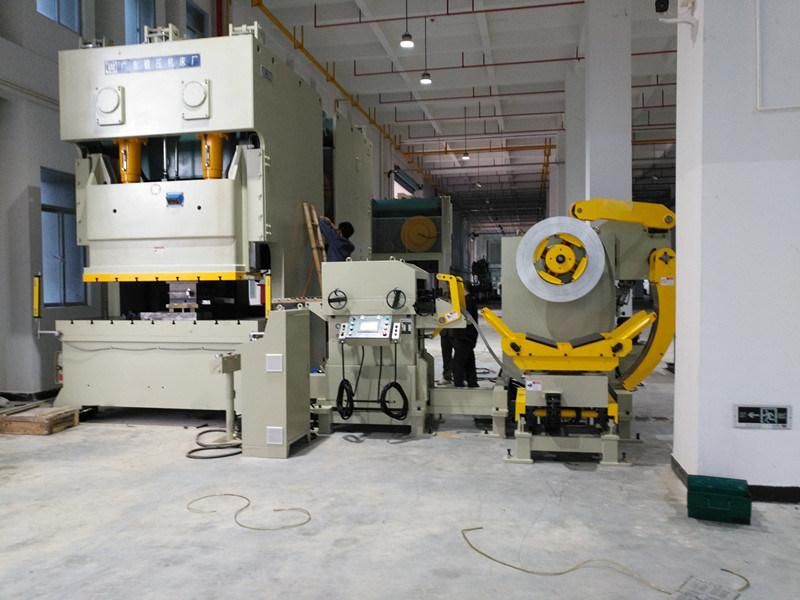 Customized Coil Sheet Automatic Press Nc Servo Feeders Straightener Uncoilers Machine 3 in 1 Decoiler Straightener Feeder for Making Electric Part