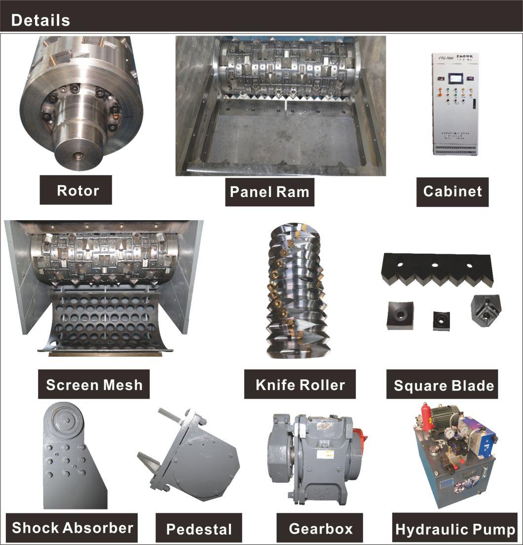 Shredder Replacement Parts/Single Shaft Industrial Shredder Blades/Shredder Rotor Inserts Customized Shredder Blades and Cutter