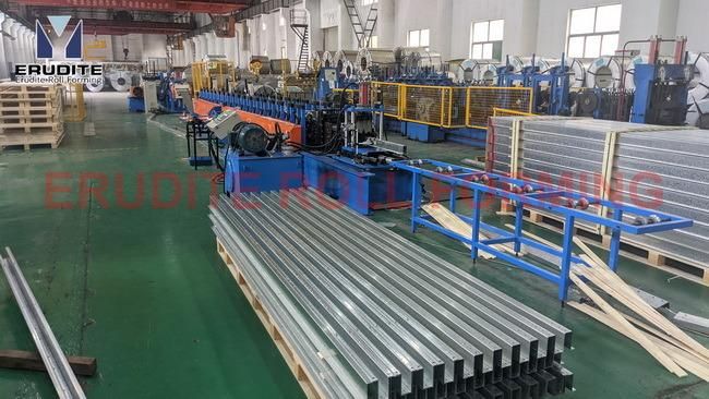 Roll Forming Machine with on-Line Punching for PV Bracket/ Photovoltaic