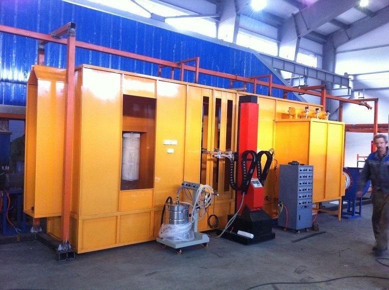 Automatic Powder Coating System Application