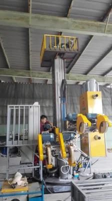 Customized Al-Tank Truck Polishing and Buffing Machine for External Surface Clean with High Efficiency