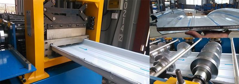 Standing Seam Roof Panel Roll Forming Machine