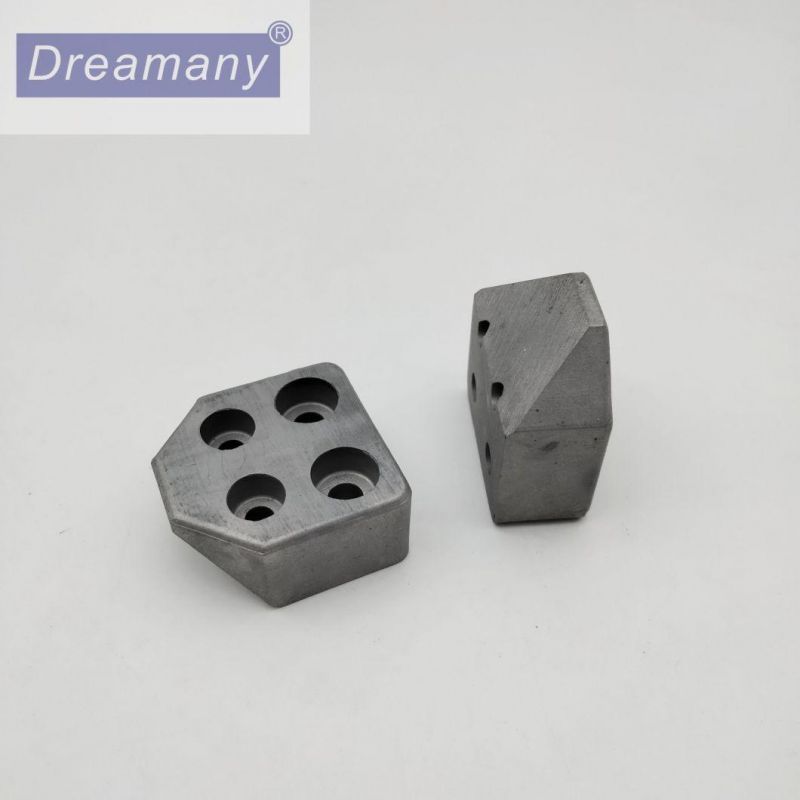 Injection Moulded Square Four-Hole Shaped Wear-Resistant Positioning Block