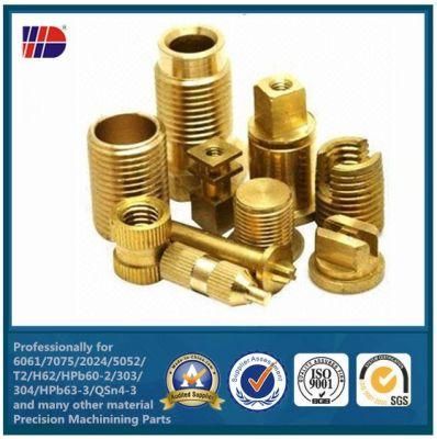 Copper CNC Lathe Machining Machine Parts (WKC-210)
