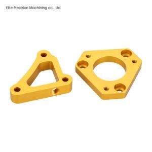 Yellow Anodized CNC Milling Parts for Remote Control Cars