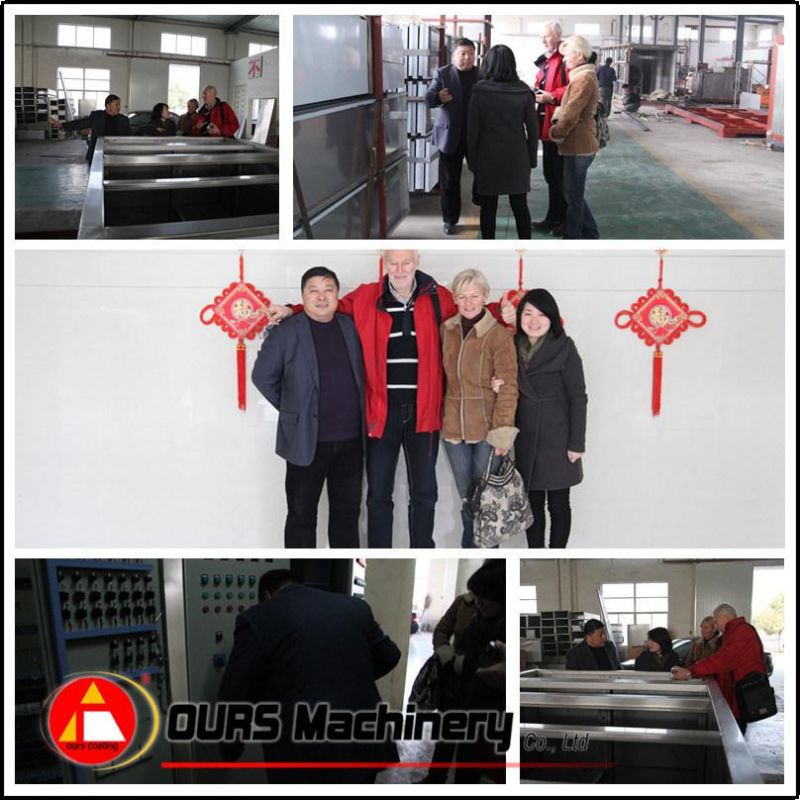 2021 New Style Powder Coating Line for Aluminum Profiles