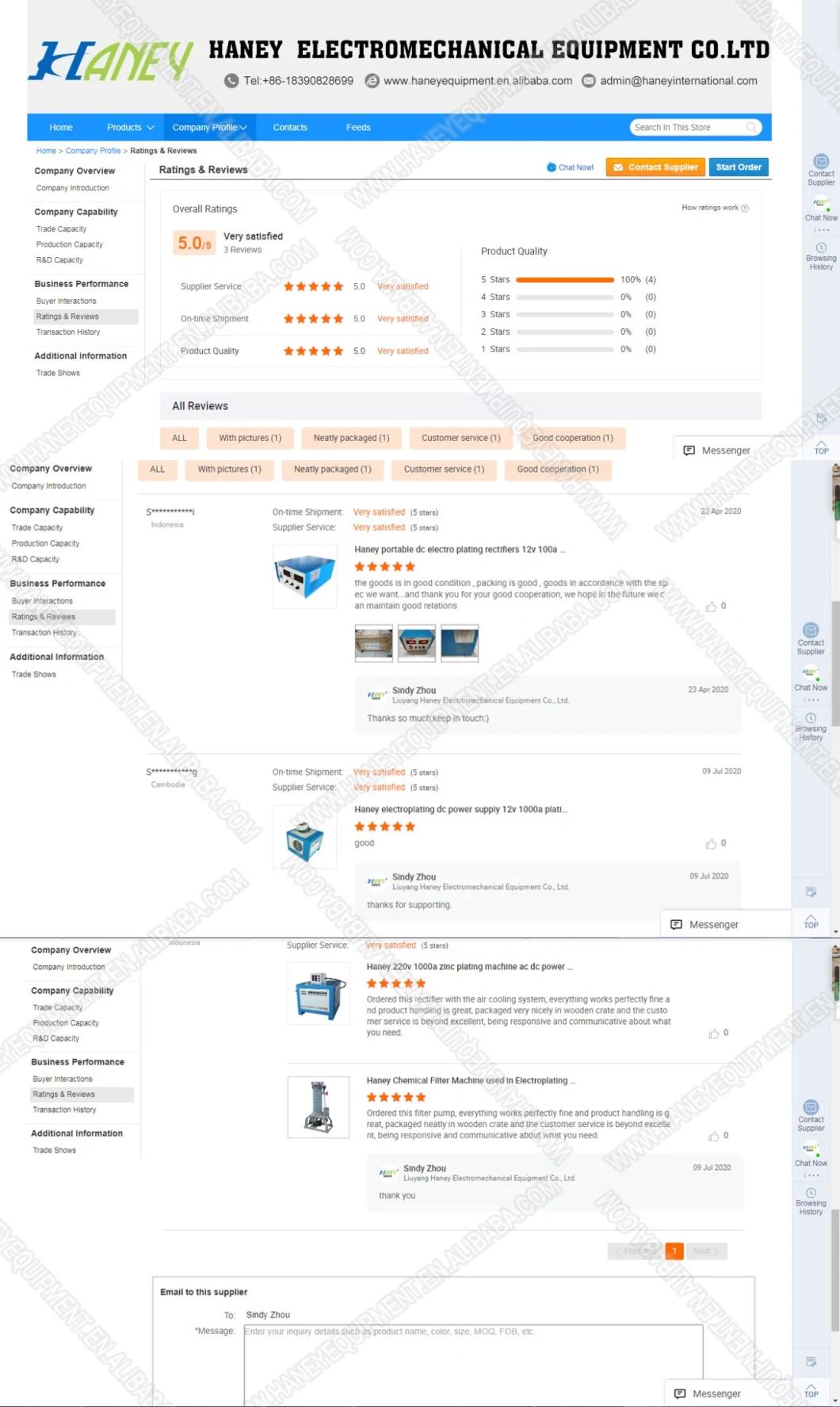 Haney Manual Operates Metal Electroplating Machine with Touch Screen Production Line