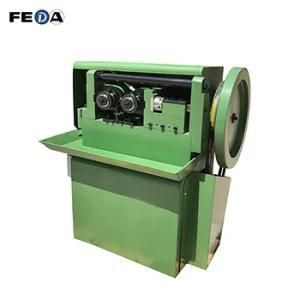 Feda Small Size Thread Rolling Machine Cam Type Thread Making Machine for Bolts and Nuts