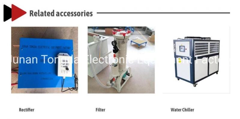 Tongda11 Copper Electroplating Equipment Zinc Electroplating Automatic Metal Electroplating Line