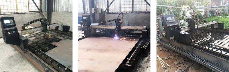 Stainless Steel Cut to Size Plasma Cutting Machine with Water Spray Function