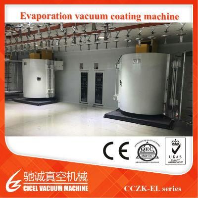 Plastic High Evaporation Aluminum Vacuum Coating Equipment, Thermal Evaporation PVD Vacuum Metallizing Machinery