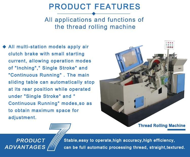 Thread Rolling Forming Machine