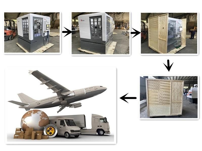 6060 Atc CNC Metal Milling Machine