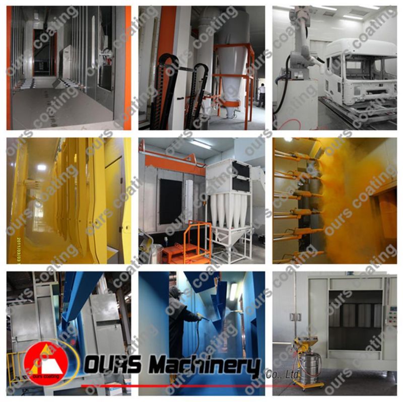 Quick Color Change Powder Coating Machine with Factory Price