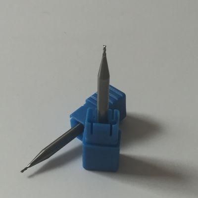 Uncoated 2 Flutes Carbide Micro CNC Machine Cutting Tool