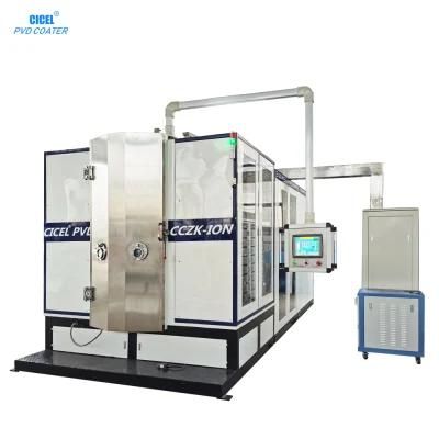 Cicel Titanium Nitride PVD Vacuum Chrome Plating Coating Equipment for Bathroom Accessory