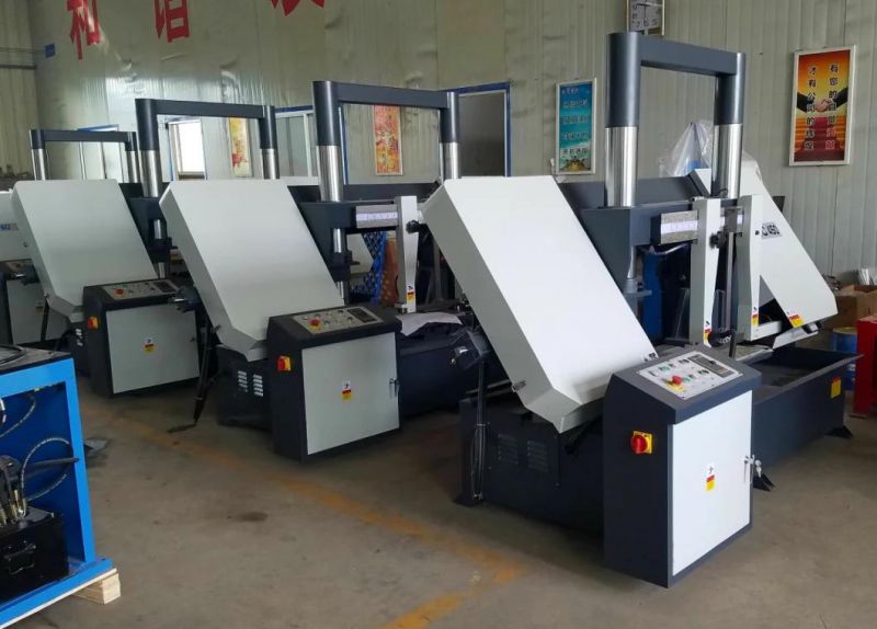 Horizontal Metal Double Column Band Saw Cutting Machine Gh4240