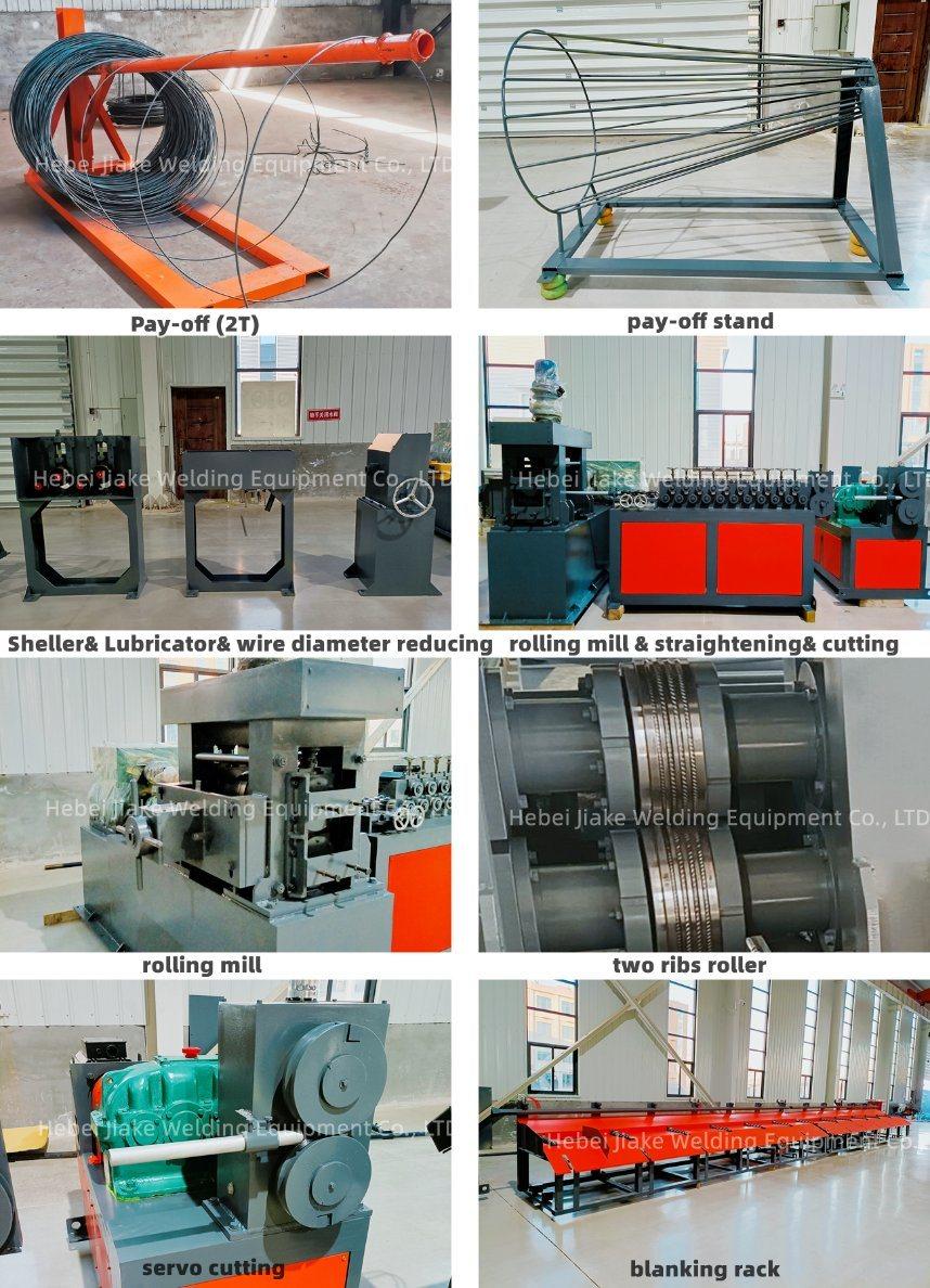 China Cold Rolled Ribbed Wire Making Machine for Construction