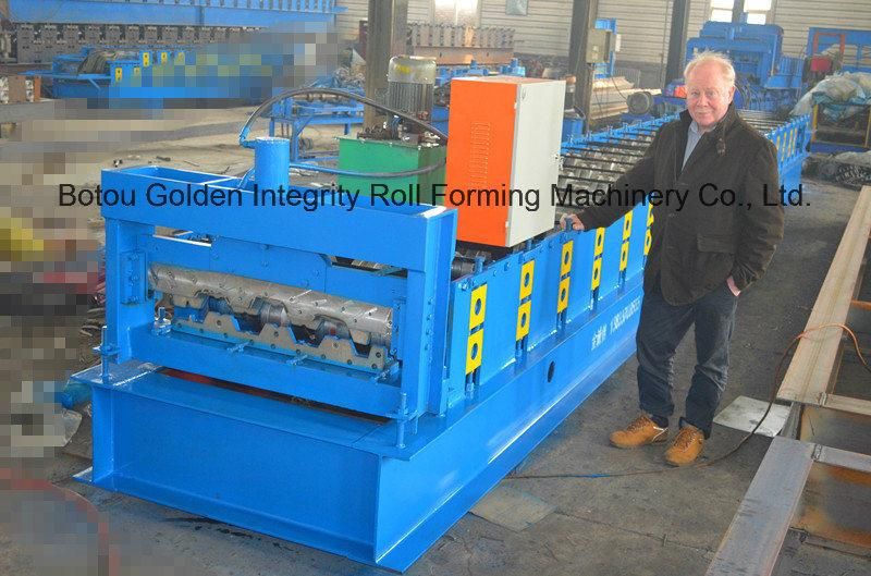 Decking Floor Forming Machine for 1.2mm Thickness Material