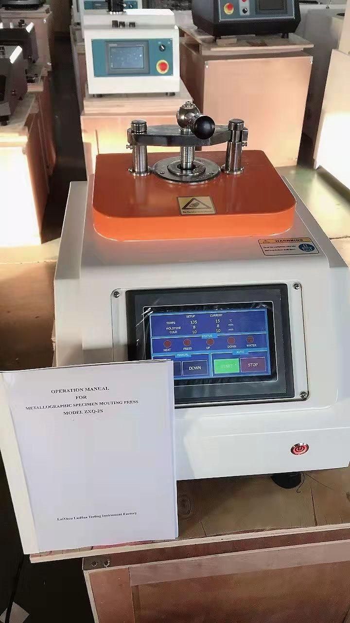 Zxq-3 Touch Screen Automatic Twin Sample Hot Inlaying Machine