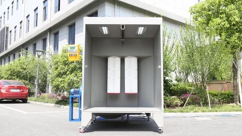 Electrostatic Powder Coating Spray Cabin Booth for Metals