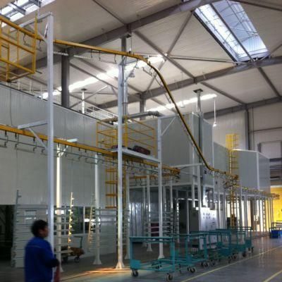 Fully Automatic Powder Coating Line with Spraying Pretreatment