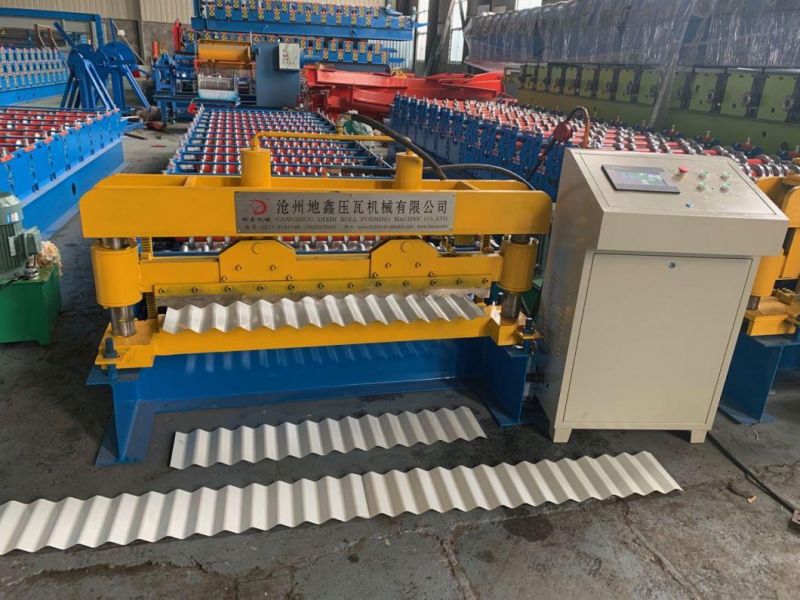 Hot Sales Corrugated Iron Roofing Sheet Roll Forming Machine Steel Tile Making Machine