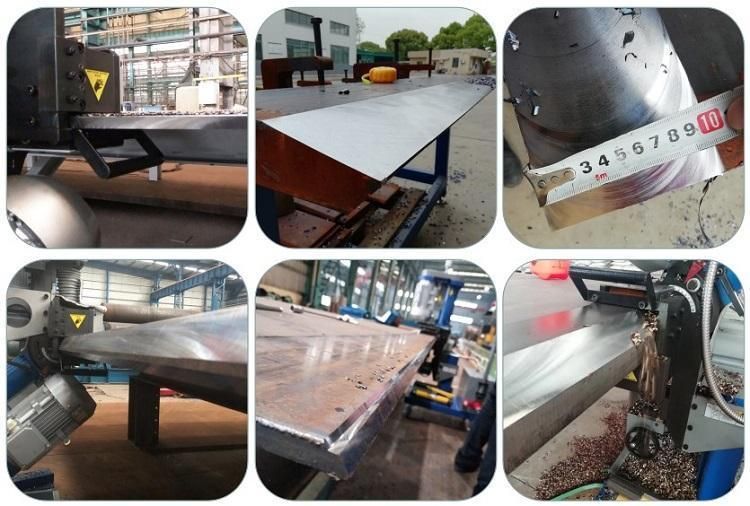 Steel Plate Edge Beveling Milling Machine for Mild Steel