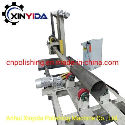 Button Controlled PLC Stainless Steel Pipe Polishing Machine for Internal Surface Treatment