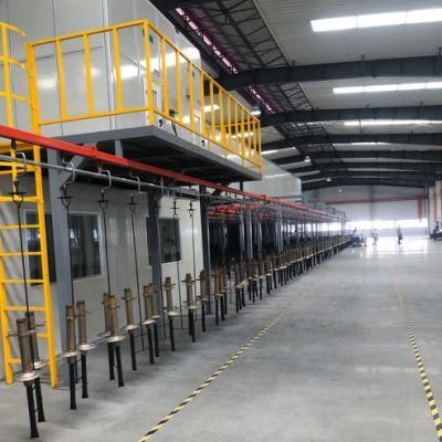 Auto Liquid/Powder/E-Coating Production Machine Line with Simens Control