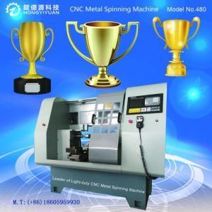 Automatic CNC Metal Spinning Machine for Metal Trophy Cup (480C-59)