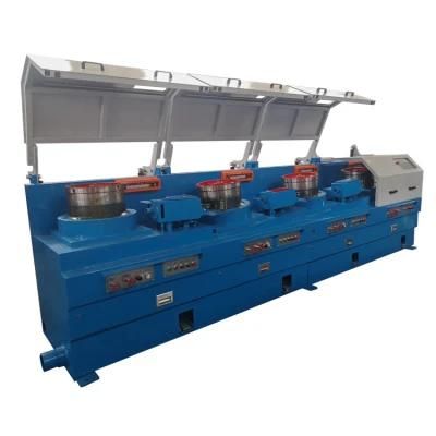 OEM Full Automatic Straight Typle Steel Spring Iron Nail Screw Wire Drawing Equipment Lz-600