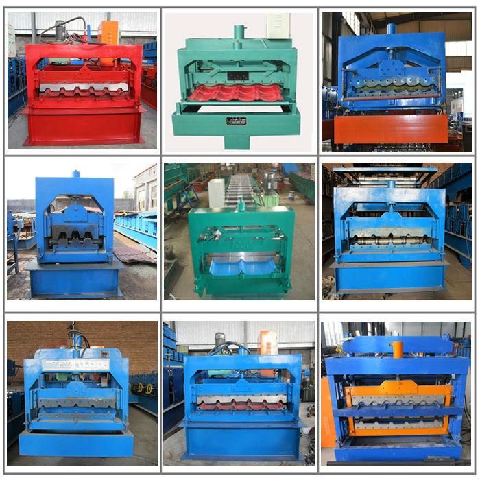 Latest Technology Steel Roof Tile Roll Forming Machine