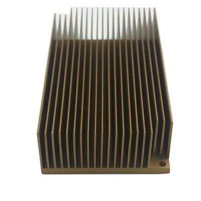 High Power Dense Fin Aluminum Heat Sink for Svg and Apf and Electronics and Inverter and Radio Communications and Welding Equipment and Power
