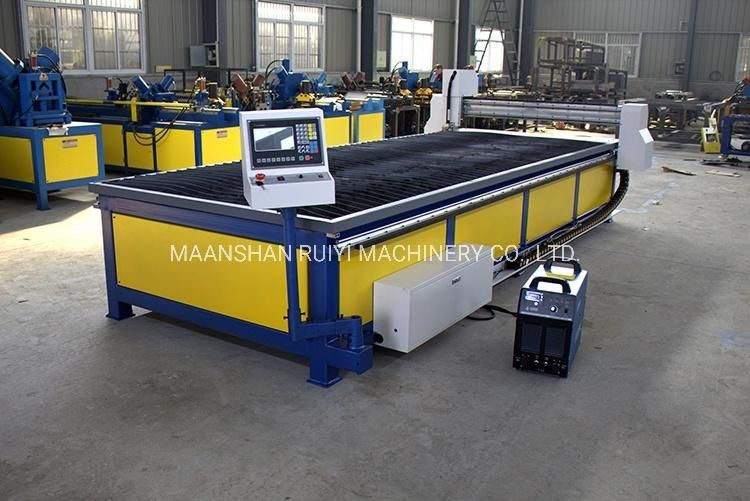 Square Duct Round Circle Tube Pipe CNC Plasma Cutting Cutter Machine