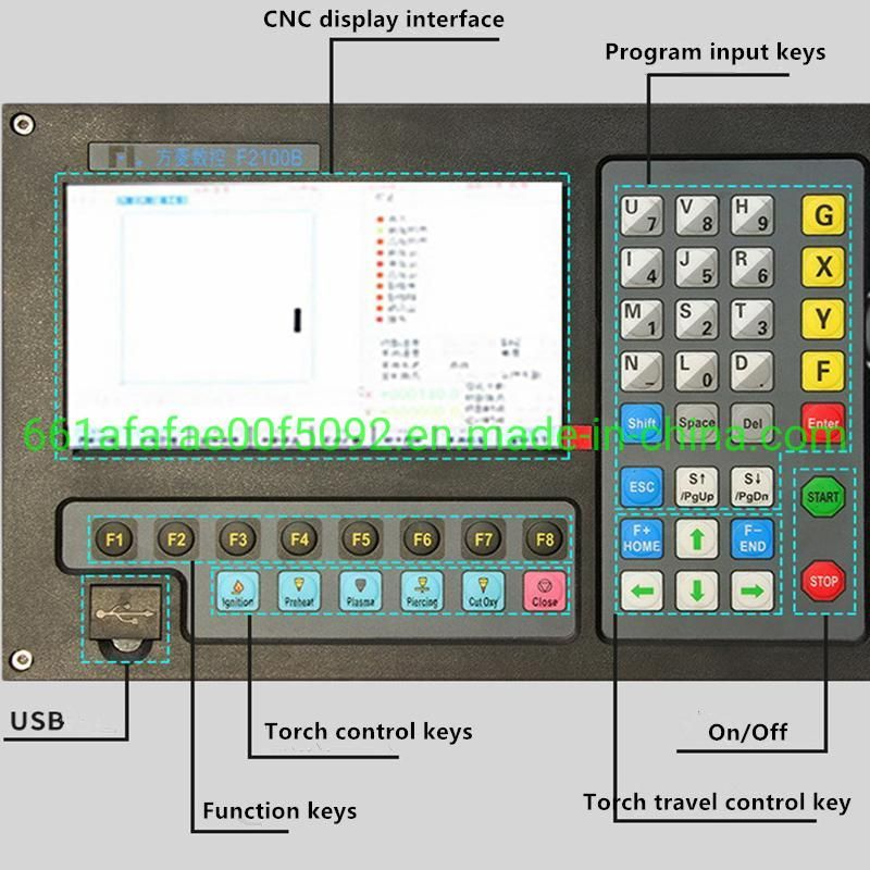1530/1560 Steel Pipe Plate Portable CNC Plasma Flame Gas Cutting Machine