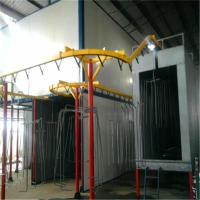 SS304 Stainless Steel Automatic Liquid/Powder Coating Paint Machine for Fence with Ce