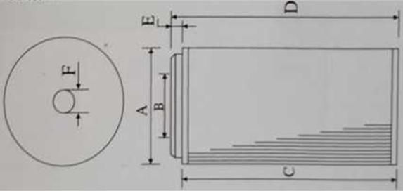 Industrial Powder Collector Filter Cartridge System/ Cylindrical Filter