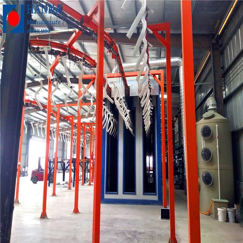 Automatic Paint Line Powder Coating Cure Oven