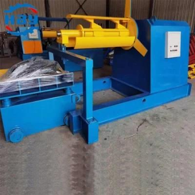 Load 3 Tons Automatichydraulic Steel Coil Uncoiler for Leveling Wholesale Price