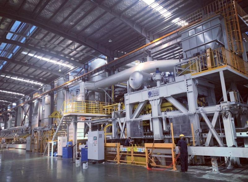 Automatic High Pressure Mould Box Moulding Line, Casting Machine
