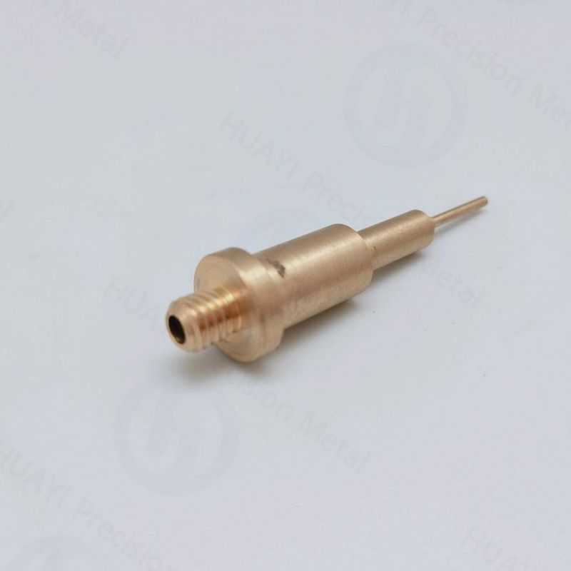 OEM High Quality CNC Turning Brass Component Custom Cone Parts