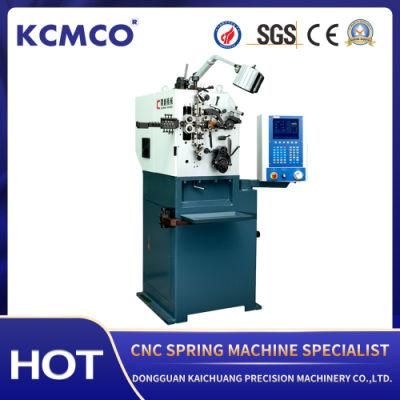 KCMCO-KCT-208 0.15-0.8mm CNC High Speed Compression Spring Coiling Machine with Torsion Device