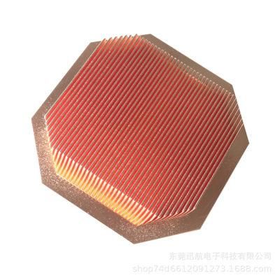 Copper Skived Fin Heat Sink for Inverter and Svg and Apf Power and and Electronics